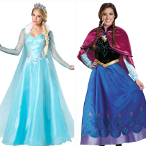 New Noble Frozen Anna Aisha Princess Anna dress dress cosplay costume adult costume