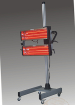 Factory direct Shuguang mobile two-lamp short-wave infrared paint lamp SD-2D baking lamp paint lamp