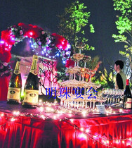 Cocktail bartender wine banquet dinner party dinner snack tea break door-to-door service dessert table setting