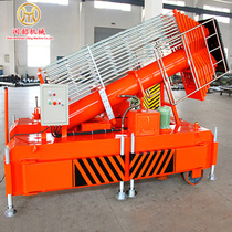 New products on the market auxiliary walking tiltable cylinder lift cargo elevator aerial work vehicle
