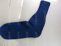 Pilot wool socks dong wa cotton socks blue socks floor socks