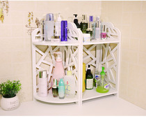 50cm high bathroom cosmetics storage rack waterproof toilet wash table storage rack toilet wash table corner rack