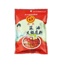 Sichuan specialty Dandan brand red soup clear oil hot pot base seasoning 260g rapeseed oil slightly spicy hot pot