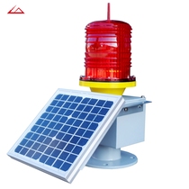 Roof light aviation obstacle light LED solar self-powered warning light navigation light beacon light tower signal light flashing light