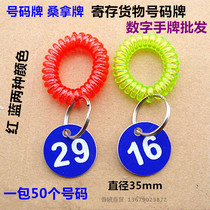 Digital plate number card hand key card registration number plate sauna digital number plate code plate listing