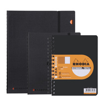 French Rhodia notebook Rhodia business office Series notebook Bill storage folder business plan notepad simple hand book loose page coil thick diary