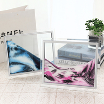 Home Residence Ornament Birthday Gift Hourglass Timer Children Time Hourglass Swing Piece Creative Adornment Streaming Sand Painting