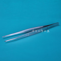 Stainless steel tweezers zhi zui head accessories tweezers toothed forceps 12 5 14 16 18 20 25 30cm