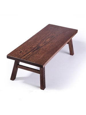 Chicken winged Wood tea table long bench mahogany long stool solid wood low stool changing shoe stool double stool bench foot stool I bed end