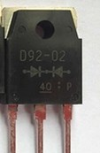 Original imported disassembly machine quick recovery rectifier tube D92-02 TO-3P inverter welding machine power 20A200V