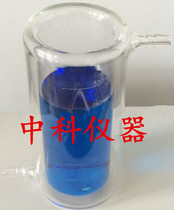 Double layer beaker sandwich beaker jacketed glass shaker photocatalytic reactor 50ml-1000ml