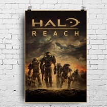 Halo Game Poster Halo Halo Halo Wars Hell Paratrooper Reach Guardian Poster