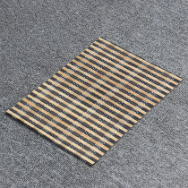 Kung Fu tea set tea tray fiber mat insulation mat protection mat Meng Zong bamboo mat tea mat non-slip gasket tea ceremony zero match