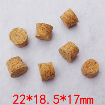 22*18 5*17mm high quality synthetic cork composite wooden stopper