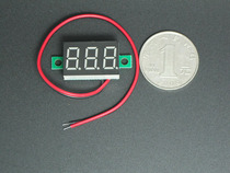Two-wire precision voltmeter DC2 5V-32V DC voltmeter head 0 36 inch voltmeter digital display meter