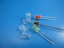  3MM 5MM LIGHT GUIDE COLUMN LED LAMP TRANSPARENT LAMPSHADE LIGHT GUIDE lamp cap LED LAMP PANEL FIXED COVER 100 pcs
