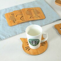Creative Cartoon Styling BAMBOO HEAT INSULATION MAT THICKENED HEAT AND BURN-PROOF TABLE MAT PAN MAT GLASS CUSHION BOWL CUSHION PLATE PAD