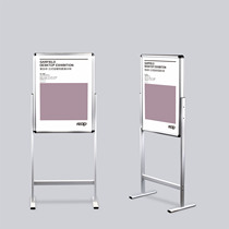 Rip double-sided poster stand vertical aluminum alloy display stand B2 billboard display board water brand 3003