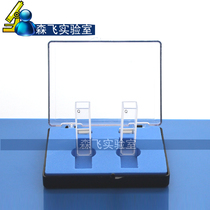 (Senfei experiment) Quartz cuvette 5MM 2 boxes on both sides of the light transmission Q type according to the box for sale