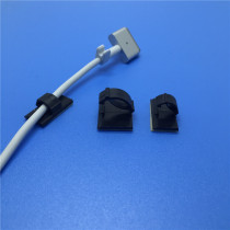 Black WCC-1 adhesive wiring fixing seat 3m glue computer peripheral wire special pasting wire clip car clamp