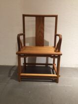Myanmar teak southern official chair circle chair authentic Burmese teak furniture