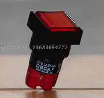 D16LAS1-1AB Taiwan Progressive Alliance with lock red square single road often open and close button switch DECA