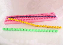 DIY baking pearl necklace turn sugar mold cake lace edge silicone turn sugar mold chocolate mold