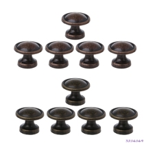 5PCS Vintage Round Cabinet Pull Knobs Drawer Cupboard Pull H