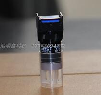 P16LAS2-1AB Taiwan Progressive Alliance Square blue with lock button switch single road often open and closed DECA