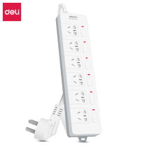 Del 3980-03 new national standard independent 6-digit combination Hole 3 m anti-shock sub-control switch socket