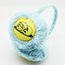 Dry sister buried cartoon animation thickened velvet warm ear protection earmuffs