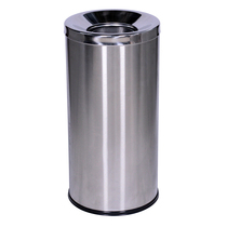 Shunnan stainless steel inclined trash can port-style trash can big Peel bucket