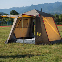 Xanodoji outdoor automatic tent four-door door rainstorm prevention multi-person 4-6 Leisure Big Tent Park tent