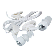 Water proof Headphone Earphone for MP3 MP4 Underwater White