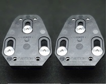 JL Lollipop Converter Three-hole Sub-plate Titanium Alloy Screw Patch - For Speedplay