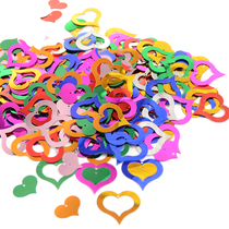 Upai Pina fillings colorful chip sequins five-pointed star fragments pinata props colorful cake Trojan