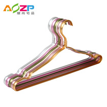 Aluminum alloy hangers Non-slip windproof clothing support multi-function clothes hang household adult childrens clothes hangers Clip hangers