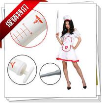 Halloween ghost Festival anime props cosplay doctor nurse big syringe needle bar performance supplies