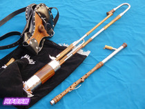 British imported Irish bagpipe elbow bagpipe Scottish bagpipe 3 key control flute tube New handmade half set