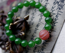 Huansha makes clear water and Qingbo leisure Russian old pit Jasper bracelet a few pieces 