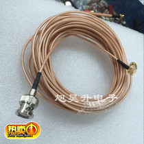 SMA Q9-JWJ silver plated RG316 high frequency line BNC male turn SMA male elbow RF RF coaxial line 50 ohm