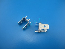 KU-250 double insert PC board soldering Terminal 6 3MM double row solder tab plug terminal