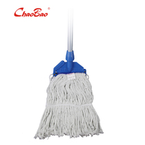 Super treasure C- 015 standard button type mop suction mop wax mop head rubber cotton mop