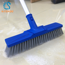 Long-handled bristle floor brush Cleaning brush Large kitchen bathroom bathroom floor tile brush Household cleaning tool