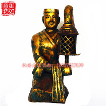 Bronzes imitated ancient pendulum pieces Handicraft Liu Jinlong Shin Palace Lantern China Diplomatic Gift Video Prop Ancient Play collection
