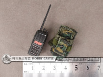 1 6 soldiers DAMTOYS DAM 78052 snow leopard commando communicator bag model