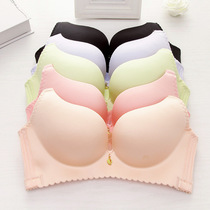  Thin C cup bra big chest MM no trace no rims 0 bondage mermaid massage cup underwear 