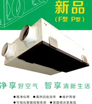 Green island wind intelligent fresh air PM2 5 filter switch full heat exchanger purification system QFA-D500P-Y