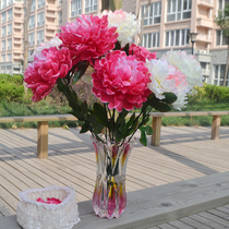 5 simulation peony silk flower simulation flower floor decoration home coffee table wedding road guide hotel placement