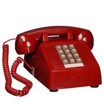 (Not in stock) Cortelco American retro desktop button telephone with cord imported landline made in the United States